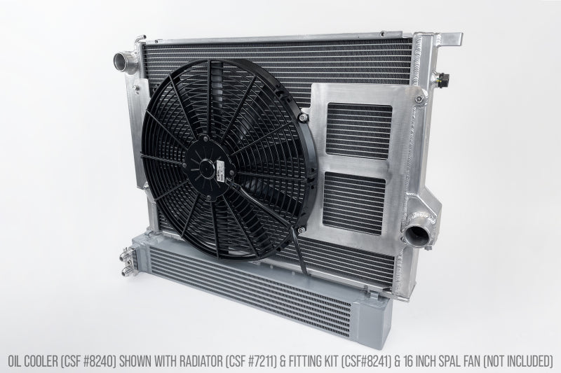 CSF BMW S54 Swap Race-Spec Oil Cooler CSF Oil Coolers  AXOPROS