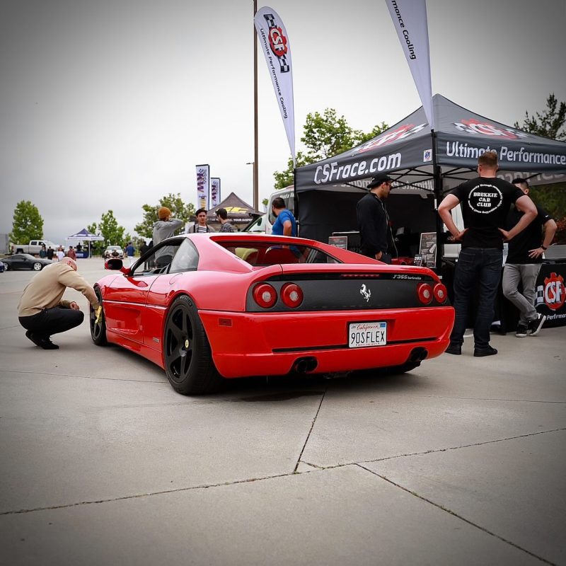 CSF Ferrari F355 High Performance All-Aluminum Radiator - Left CSF Radiators  AXOPROS