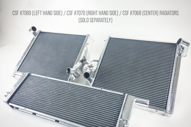 CSF Porsche 911 Carrera (991.2)/Turbo/GT3/GT3 RS (991) Right Side Radiator CSF Radiators  AXOPROS