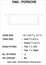 CSF Porsche 911 Turbo/GT3 RS/GT4 (991) Center Radiator CSF Radiators  AXOPROS