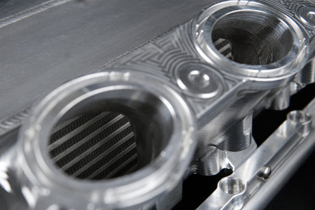 CSF Toyota A90/A91 Supra/ BMW G-Series B58 Charge-Air Cooler Manifold- Machined Billet Aluminum CSF Intercoolers  AXOPROS