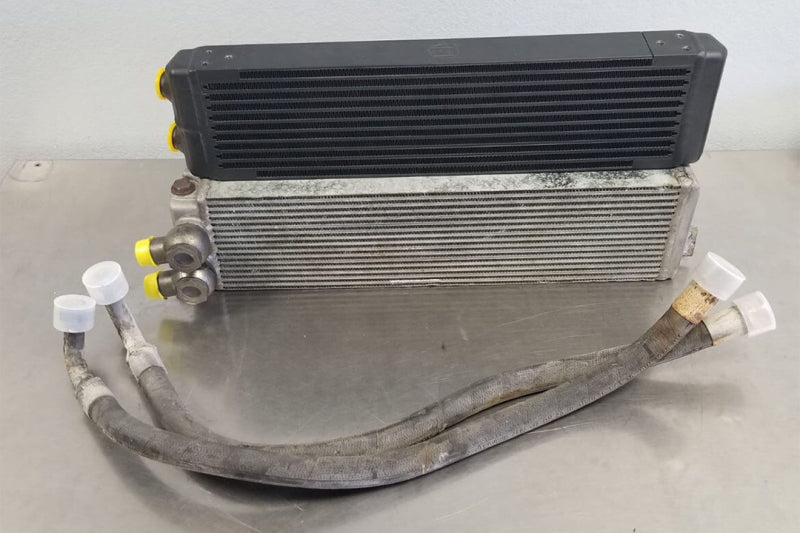CSF Universal Dual-Pass Oil Cooler (RS Style) - M22 x 1.5 - 24in L x 5.75in H x 2.16in W CSF Oil Coolers  AXOPROS