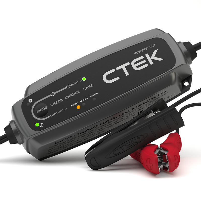 CTEK Battery Charger - CT5 Powersport - 2.3A CTEK Battery Chargers  AXOPROS