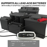CTEK Battery Charger - CT5 Time To Go - 4.3A CTEK Battery Chargers  AXOPROS