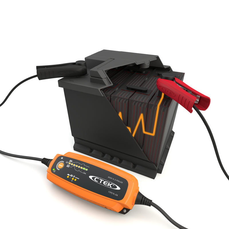 CTEK Battery Charger - MUS 4.3 Polar - 12V CTEK Battery Chargers  AXOPROS