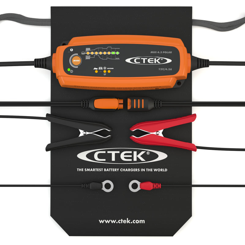 CTEK Battery Charger - MUS 4.3 Polar - 12V CTEK Battery Chargers  AXOPROS