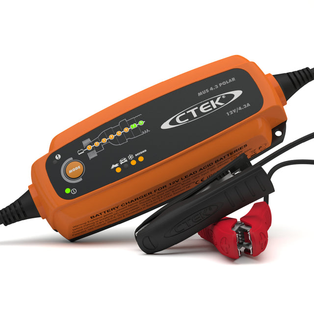 CTEK Battery Charger - MUS 4.3 Polar - 12V CTEK Battery Chargers  AXOPROS