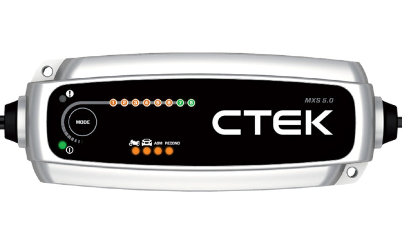 CTEK Battery Charger - MXS 5.0 4.3 Amp 12 Volt CTEK Battery Chargers  AXOPROS