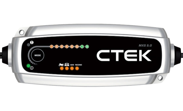 CTEK Battery Charger - MXS 5.0 4.3 Amp 12 Volt CTEK Battery Chargers  AXOPROS