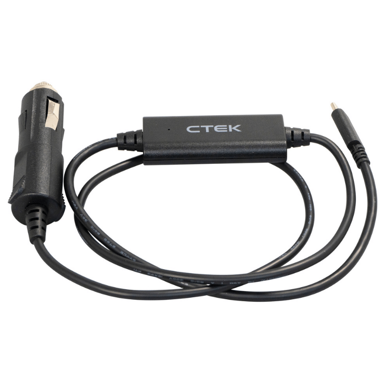 CTEK CS FREE USB-C Charging Cable w/12V Accessory Plug CTEK Battery Chargers  AXOPROS