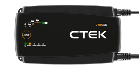 CTEK PRO25S Battery Charger - 50-60 Hz - 12V CTEK Battery Chargers  AXOPROS