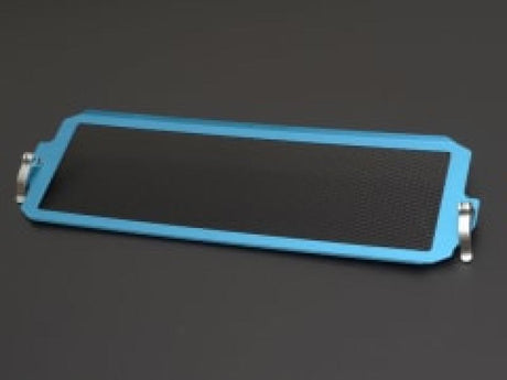 Cusco 08-17 Impreza (GR/GV/VA) Turbo Intercooler Protection Grill Kit Blue w/Blk Mesh Cusco Other Body Components  AXOPROS