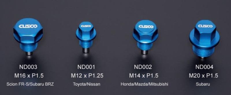 Cusco Neodymium Magnetic Drain Bolt - FRS/BRZ Cusco Drain Plugs  AXOPROS