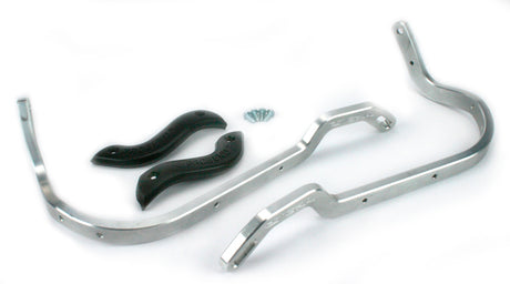 Cycra CRM Replacement Barset w/Bumpers - Silver Cycra Hand Guards  AXOPROS