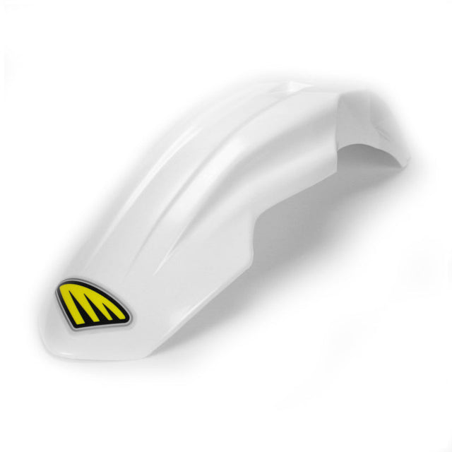 Cycra Factory Supermoto Front Fender - White Cycra Plastics  AXOPROS