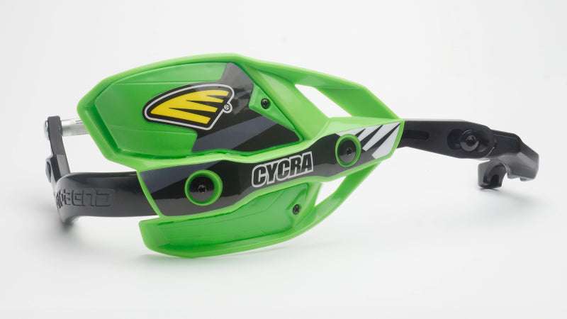 Cycra Probend Ultra w/HCM Clamp 1-1/8 in. - Green Cycra Hand Guards  AXOPROS