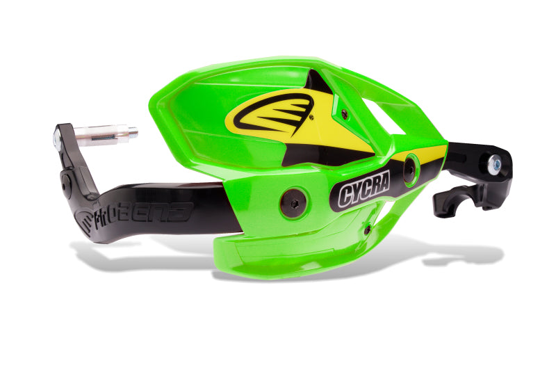 Cycra Probend Ultra w/HCM Clamp 1-1/8 in. - Green Cycra Hand Guards  AXOPROS
