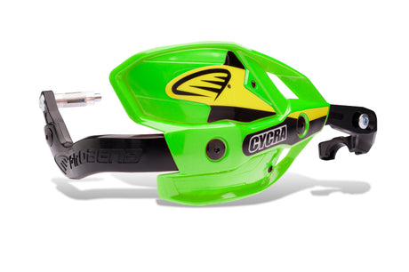 Cycra Probend Ultra w/HCM Clamp 1-1/8 in. - Green Cycra Hand Guards  AXOPROS