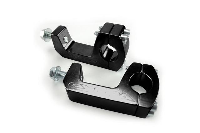 Cycra Standard 7/8 in. Bar U Clamp - Black Cycra Hand Guards  AXOPROS