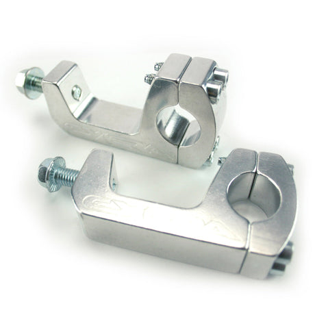 Cycra Standard 7/8 in. Bar U Clamp - Silver Cycra Hand Guards  AXOPROS