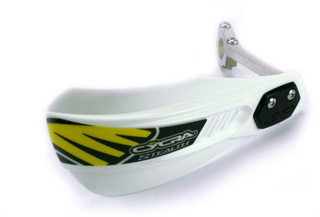 Cycra Stealth Handguard Racer Pack - White Cycra Hand Guards  AXOPROS