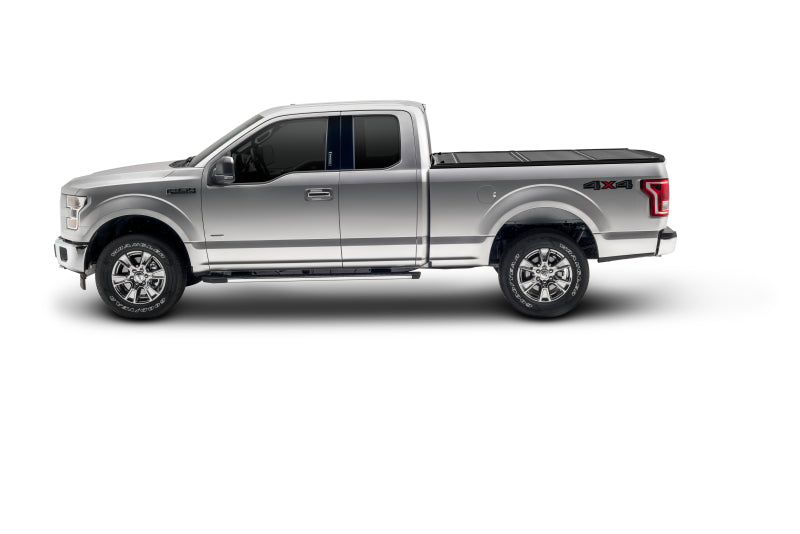 UnderCover 17-20 Ford F-250/F-350 6.8ft Ultra Flex Bed Cover - Matte Black Finish Undercover Bed Covers - Folding  AXOPROS