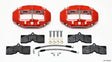 Wilwood D8-4 Rear Caliper Kit Red Corvette C2 / C3 65-82 Wilwood Big Brake Kits  AXOPROS