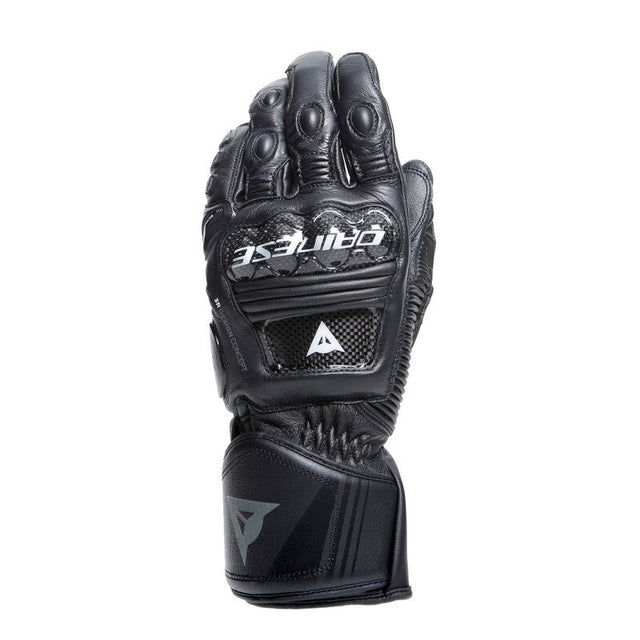 Dainese Druid 4 Leather Gloves Black/Black/Charcoal-Gray - 2XL Dainese Gloves  AXOPROS