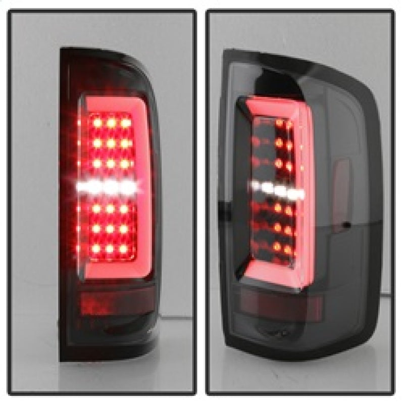 Spyder Chevy Colorado 2015-2017 Light Bar LED Tail Lights - Black ALT-YD-CCO15-LED-BK SPYDER Tail Lights  AXOPROS