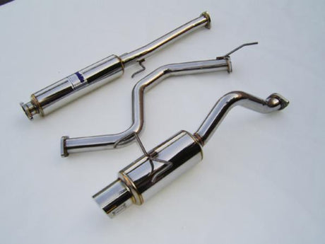 Invidia 92-95 Civic EF6 3DR 60mm (101mm tip) Cat-back Exhaust Invidia Catback  AXOPROS
