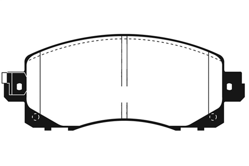 EBC 18+ Subaru Crosstrek 2 Ultimax Front Brake Pads EBC Brake Pads - OE  AXOPROS