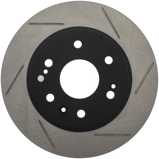 StopTech Power Slot 07 Chevrolet Tahoe Front Left Rotor Stoptech Brake Rotors - Slotted  AXOPROS