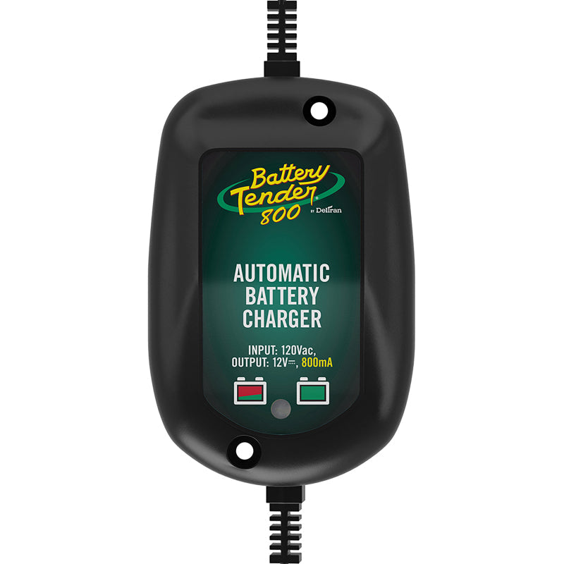 Battery Tender 12V 800mA  Weatherproof Battery Charger Battery Tender Battery Chargers  AXOPROS