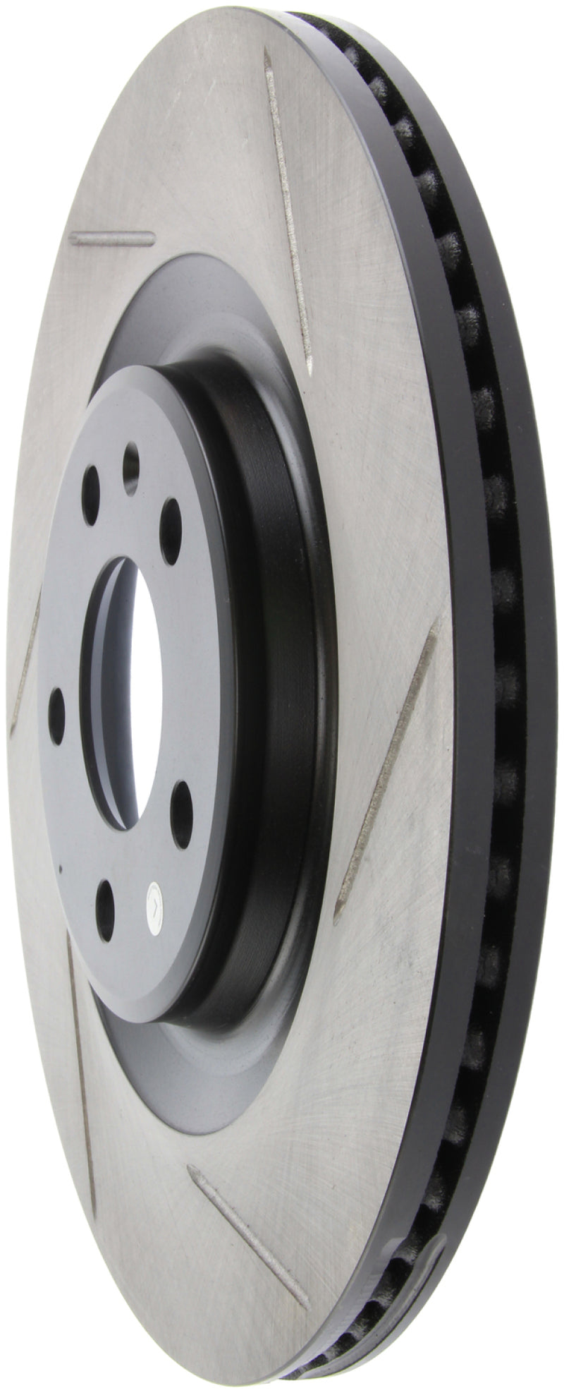 StopTech Power Slot 12-13 Audi A6 Quattro/11-12 A7 Quattro / 10-13 S4 Rear Left Slotted Rotor Stoptech Brake Rotors - Slotted  AXOPROS