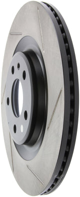 StopTech Power Slot 12-13 Audi A6 Quattro/11-12 A7 Quattro / 10-13 S4 Rear Left Slotted Rotor Stoptech Brake Rotors - Slotted  AXOPROS