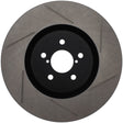 StopTech Power Slot 04 STi Front Left SportStop Slotted Rotor Stoptech Brake Rotors - Slotted  AXOPROS