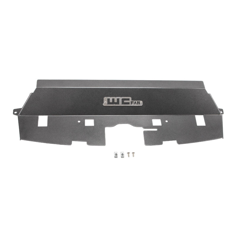 Wehrli 13-18 Cummins Fabricated Aluminum Radiator Cover - Bengal Red Wehrli Radiator Shrouds  AXOPROS