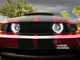 Raxiom 05-12 Ford Mustang GT LED Halo Fog Lights (Chrome) Raxiom Headlights  AXOPROS