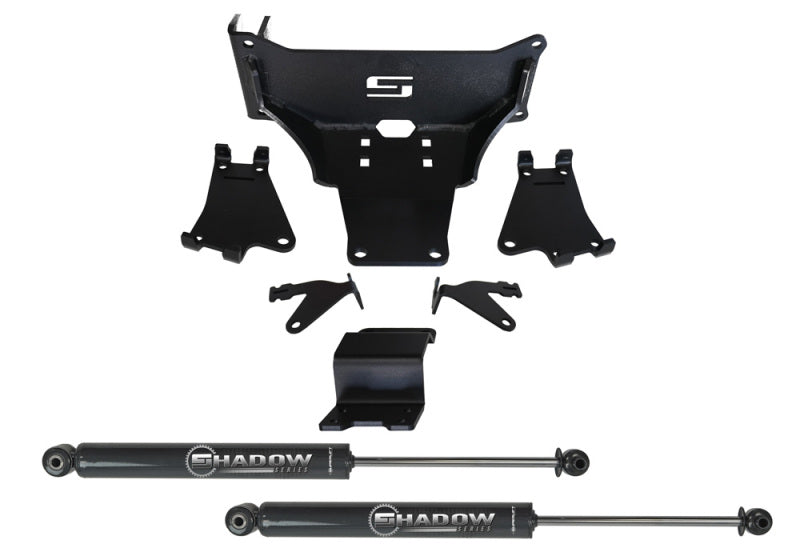 Superlift 05-22 Ford F-250/F-350 4WD Dual Steering Stabilizer Kit w/ Superlift Shocks (No Lift Req) Superlift Steering Stabilizer  AXOPROS