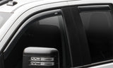 AVS 2019 Chevrolet Silverado 1500 Crew Cab Pickup Ventvisor In-Channel 4pc - Smoke AVS Wind Deflectors  AXOPROS