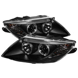 Spyder BMW Z4 03-08 Projector Headlights Halogen Model Only - LED Halo Black PRO-YD-BMWZ403-HL-BK SPYDER Headlights  AXOPROS