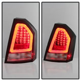 Spyder Chrysler 300C 08-10 V2 Light Bar LED Tail Lights - Red Clear ALT-YD-C308V2-LED-RC SPYDER Tail Lights  AXOPROS