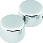 Bikers Choice Bikers Choice 08-Up Big Twin Chrome Axle Cap Set Front Suspension Arms & Components aftermarket performance part
