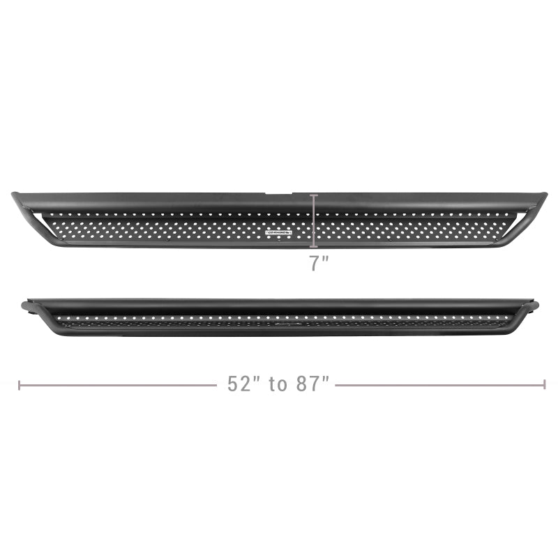 Go Rhino Dominator Extreme D1 Side Steps - Tex Blk - 73in Go Rhino Side Steps  AXOPROS