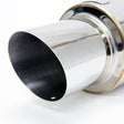 BLOX Racing 76.2mm N1 Angled Tip Muffler Universal BLOX Racing Muffler  AXOPROS