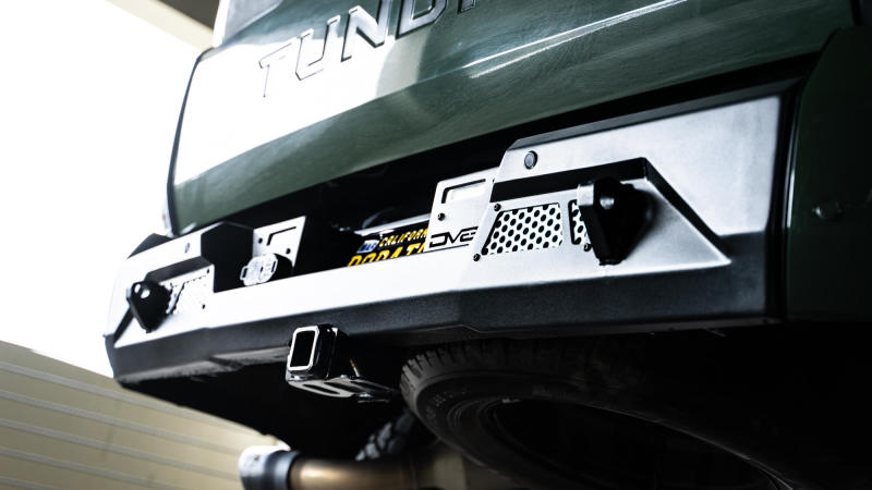 DV8 Offroad 2022-2023 Toyota Tundra MTO Series Rear Bumper DV8 Offroad Bumpers - Steel  AXOPROS