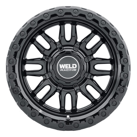 Weld Weld Off-Road Swift 17x9in - 5x114.3 / 5x127 BP - ET-12 - 78.1mm CB - Gloss Black Wheel & Ring Wheels - Cast aftermarket performance part