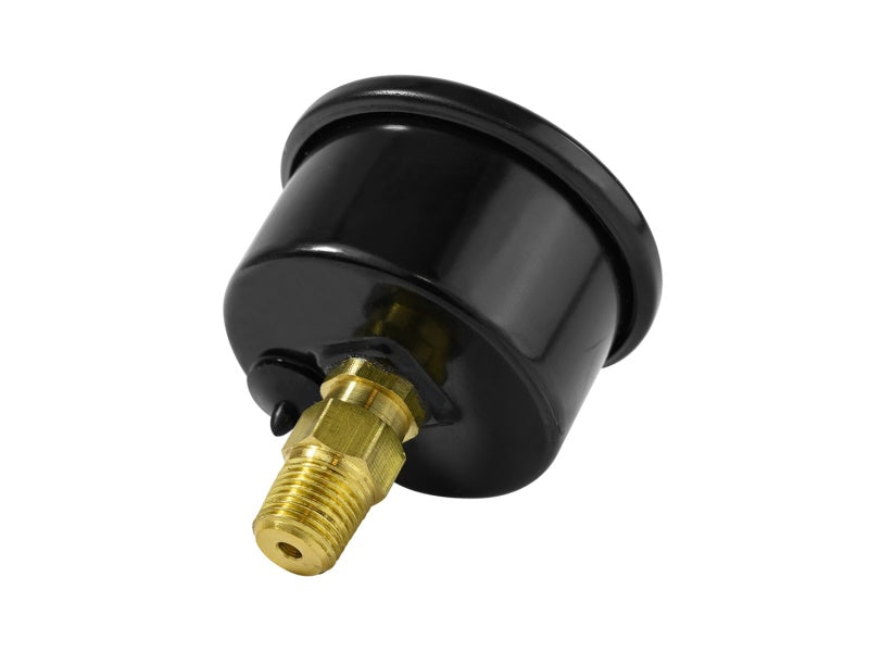 Grams Performance Universal 0-120 PSI Fuel Pressure Guage - White Face Grams Performance Fuel Pressure Regulators  AXOPROS