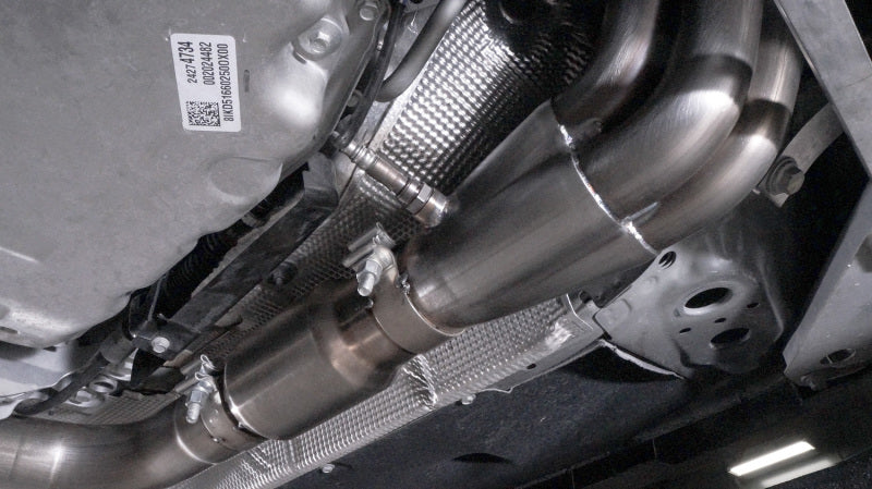 Stainless Works 2016-18 Cadillac CTS-V Sedan Headers 2in Primaries 3in Catted Leads Into X-Pipe Stainless Works Headers & Manifolds  AXOPROS