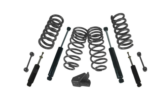 MaxTrac 09-18 RAM 1500 2WD V8 2 Door 2in/4in Lowering Coil Kit Maxtrac Lowering Kits  AXOPROS